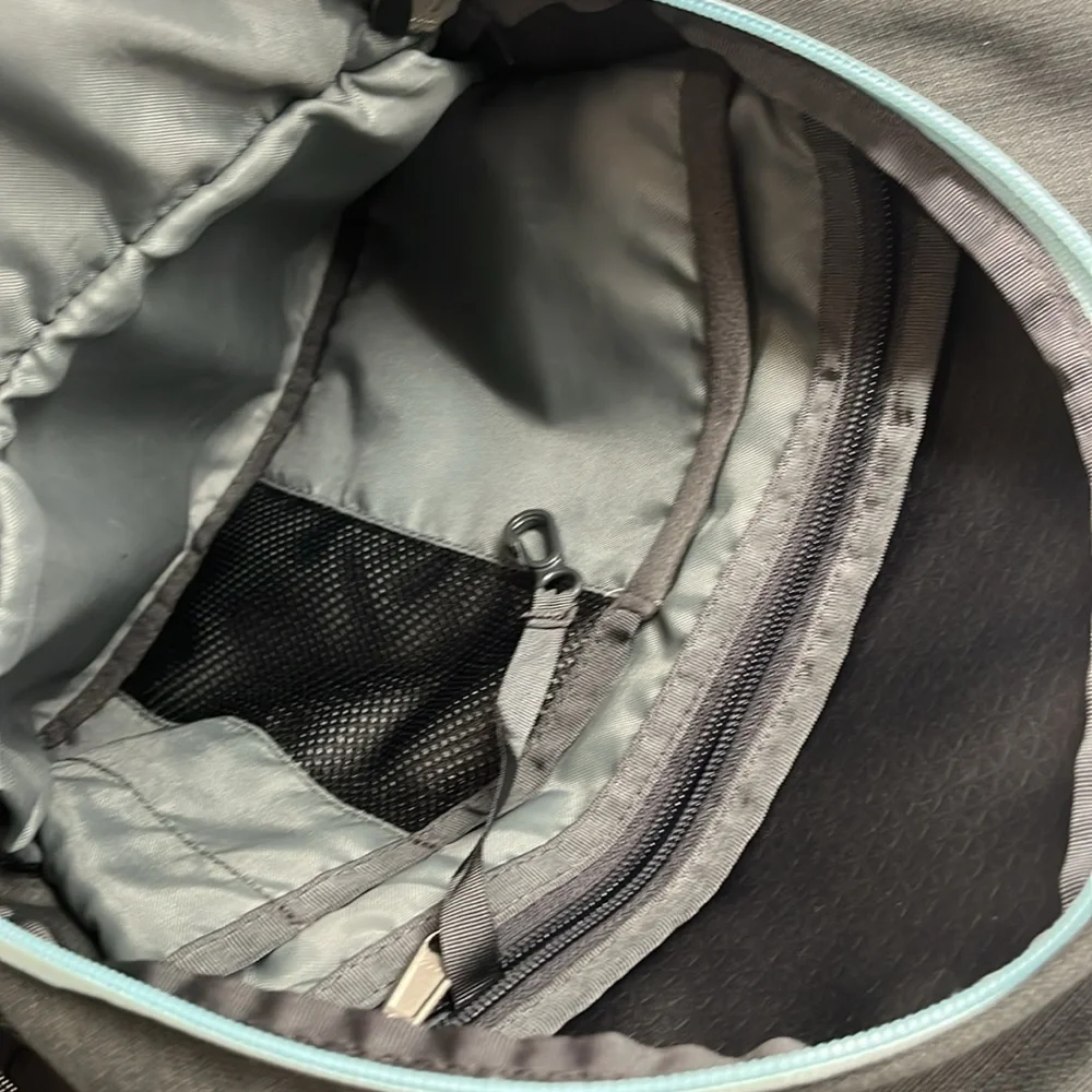 The NorthFace Recon Women Backpack Gray‎ and Blue
